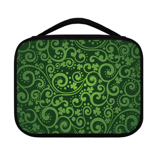 Green Irish Saint Patrick's Day Print Classic Bible Case