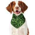 Green Irish Saint Patrick's Day Print Dog Bandana