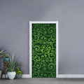 Green Irish Saint Patrick's Day Print Door Sticker