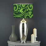 Green Irish Saint Patrick's Day Print Drum Lamp Shade
