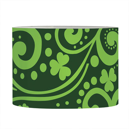 Green Irish Saint Patrick's Day Print Drum Lamp Shade