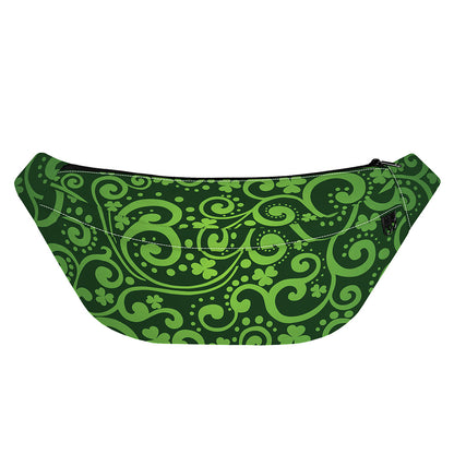 Green Irish Saint Patrick's Day Print Fanny Pack