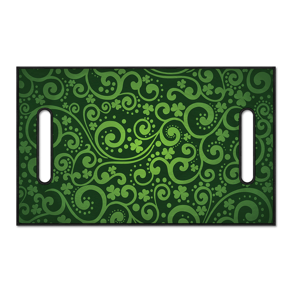 Green Irish Saint Patrick's Day Print Golf Cart Seat Cover
