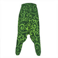 Green Irish Saint Patrick's Day Print Hammer Pants