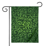 Green Irish Saint Patrick's Day Print House Flag