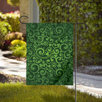 Green Irish Saint Patrick's Day Print House Flag
