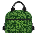 Green Irish Saint Patrick's Day Print Insulated Lunch Bag