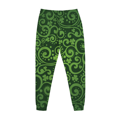 Green Irish Saint Patrick's Day Print Jogger Pants