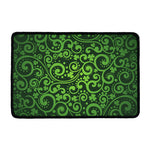 Green Irish Saint Patrick's Day Print Kitchen Mat