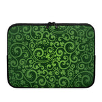Green Irish Saint Patrick's Day Print Laptop Sleeve