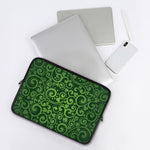 Green Irish Saint Patrick's Day Print Laptop Sleeve