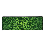 Green Irish Saint Patrick's Day Print Long Kitchen Mat