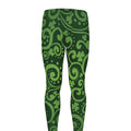 Green Irish Saint Patrick's Day Print Men's Leggings