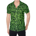 Green Irish Saint Patrick's Day Print Men's Shirt