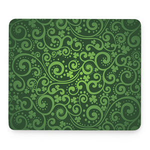 Green Irish Saint Patrick's Day Print Mouse Pad