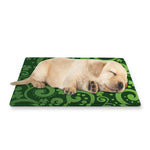 Green Irish Saint Patrick's Day Print Pet Cooling Mat Cover