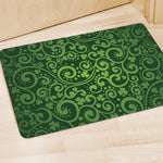 Green Irish Saint Patrick's Day Print Polyester Doormat