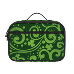 Green Irish Saint Patrick's Day Print Portable Lunch Bag