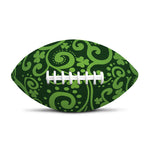 Green Irish Saint Patrick's Day Print Rugby Ball