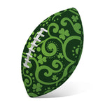 Green Irish Saint Patrick's Day Print Rugby Ball