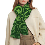 Green Irish Saint Patrick's Day Print Scarf