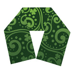 Green Irish Saint Patrick's Day Print Scarf