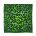 Green Irish Saint Patrick's Day Print Silk Bandana