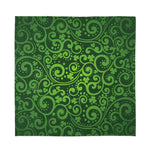 Green Irish Saint Patrick's Day Print Silk Bandana