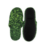 Green Irish Saint Patrick's Day Print Slippers