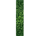 Green Irish Saint Patrick's Day Print Table Runner