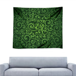 Green Irish Saint Patrick's Day Print Tapestry