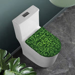 Green Irish Saint Patrick's Day Print Toilet Lid Cover