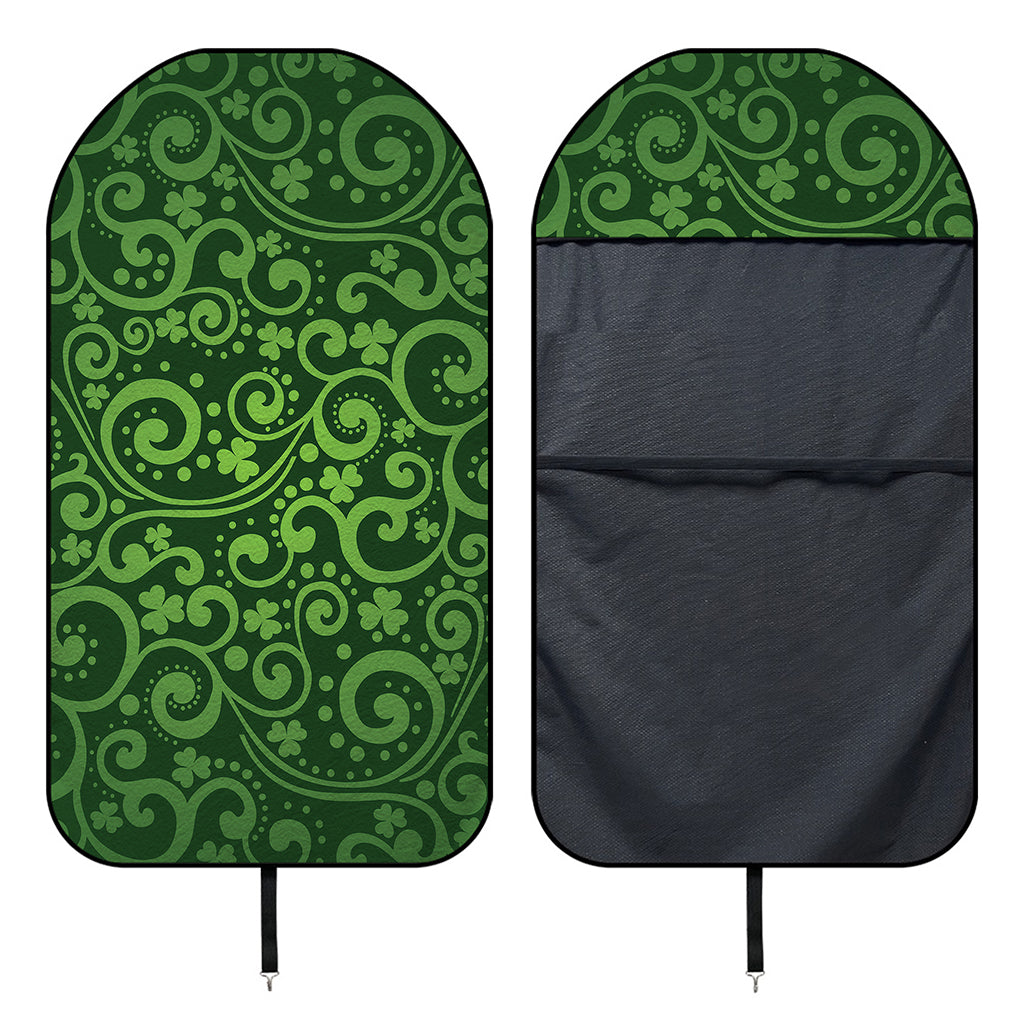 Green Irish Saint Patrick's Day Print Waterproof Car Seat Cover