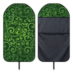 Green Irish Saint Patrick's Day Print Waterproof Car Seat Cover