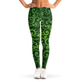 Green Irish Saint Patrick's Day Print Women's Leggings