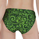 Green Irish Saint Patrick's Day Print Women's Panties