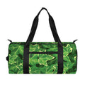 Green Ivy Leaf Pattern Print Gym Bag