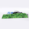 Green Ivy Leaf Pattern Print Sports Towel