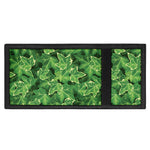 Green Ivy Leaf Pattern Print Trifold Wallet