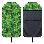 Green Ivy Leaf Pattern Print Waterproof Car Seat Cover