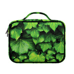 Green Ivy Leaf Print Briefcase Bible Bag
