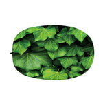 Green Ivy Leaf Print Car Side Mirror Covers