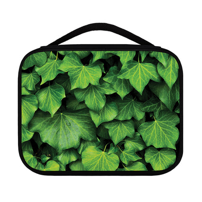Green Ivy Leaf Print Classic Bible Case