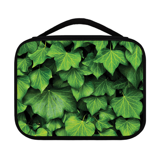 Green Ivy Leaf Print Classic Bible Case