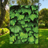 Green Ivy Leaf Print Garden Flag