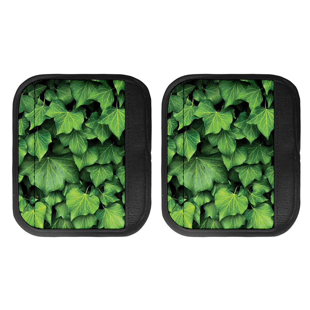 Green Ivy Leaf Print Handle Covers