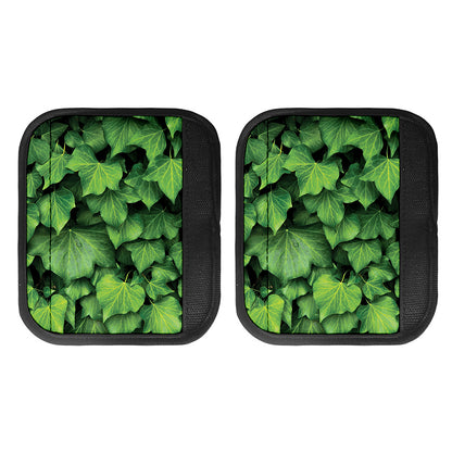 Green Ivy Leaf Print Handle Covers