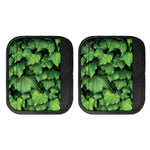 Green Ivy Leaf Print Handle Covers