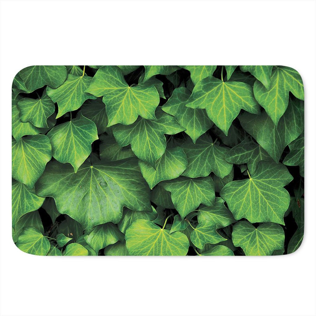 Green Ivy Leaf Print Indoor Door Mat