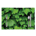 Green Ivy Leaf Print Placemat